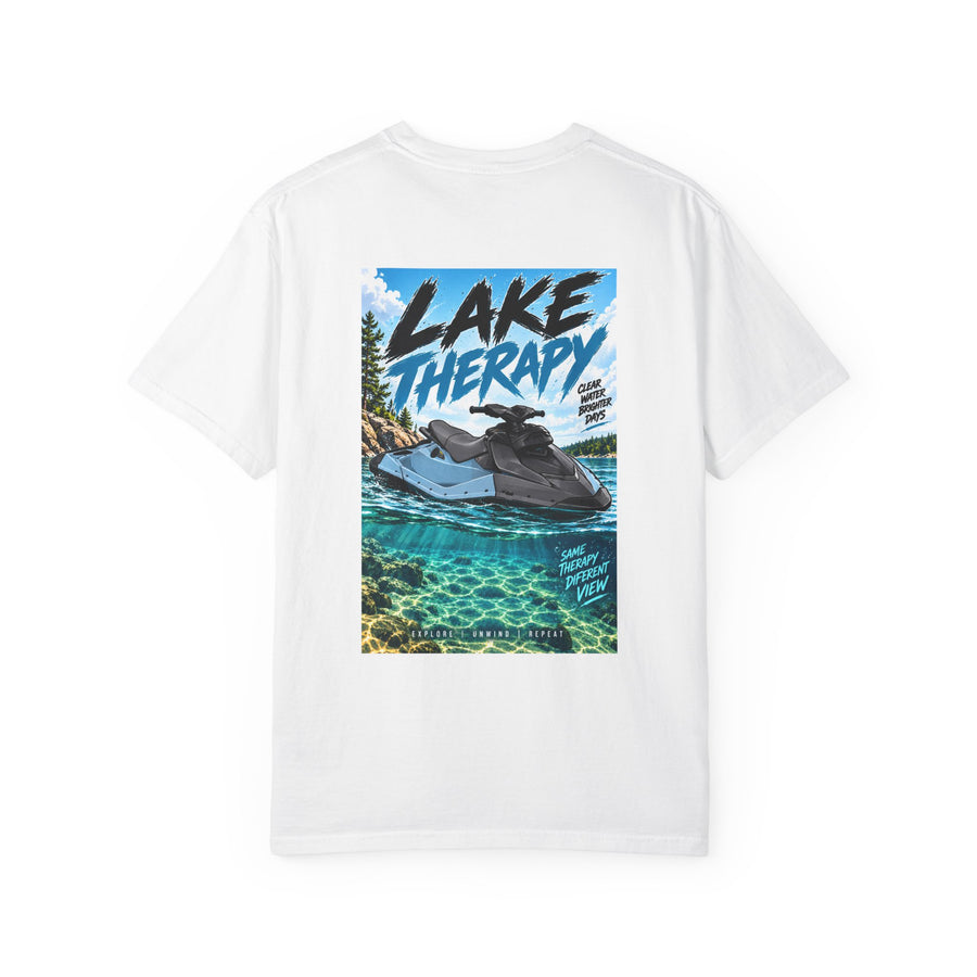 Lake Therapy Clear Water Jet Ski T-Shirt | PWC Tee