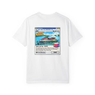Funny Vintage Jet Ski Marketplace T-Shirt | PWC Lake Life Tee