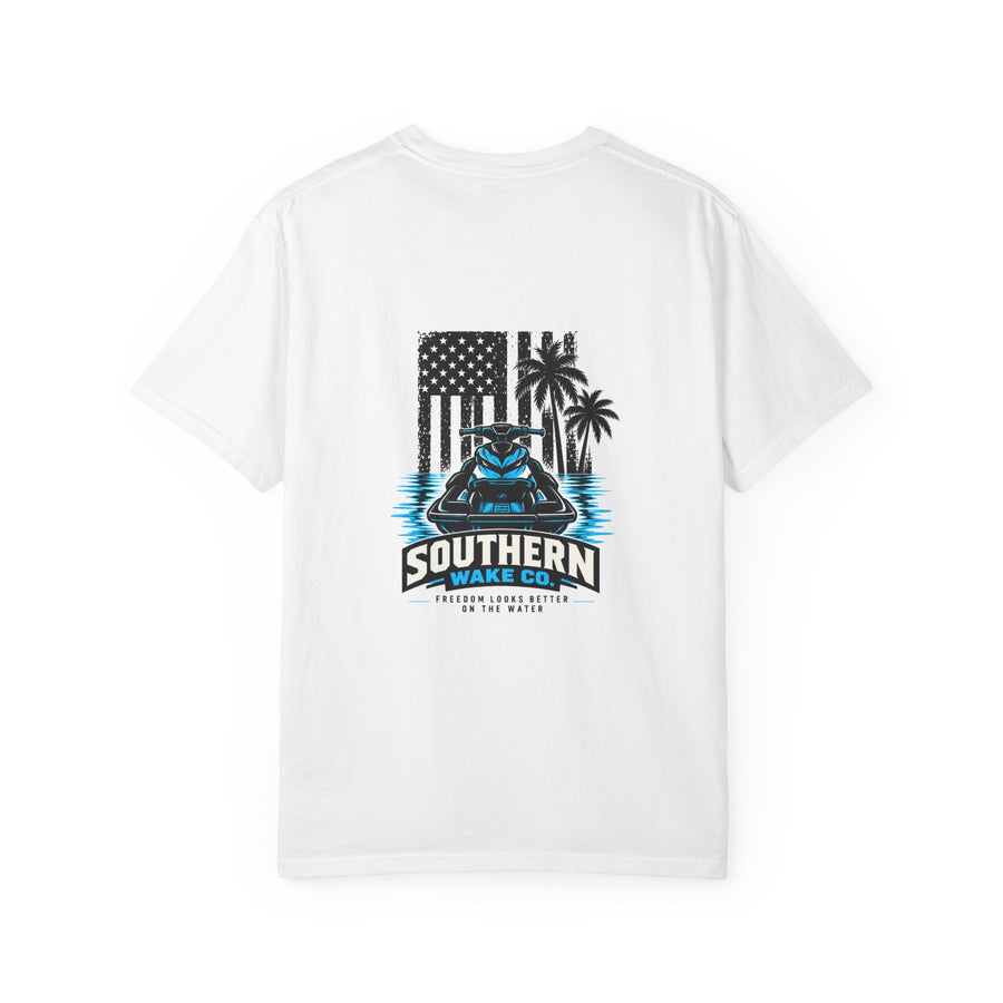 Freedom Looks Better on the Water Jet Ski T-Shirt | PWC Tee