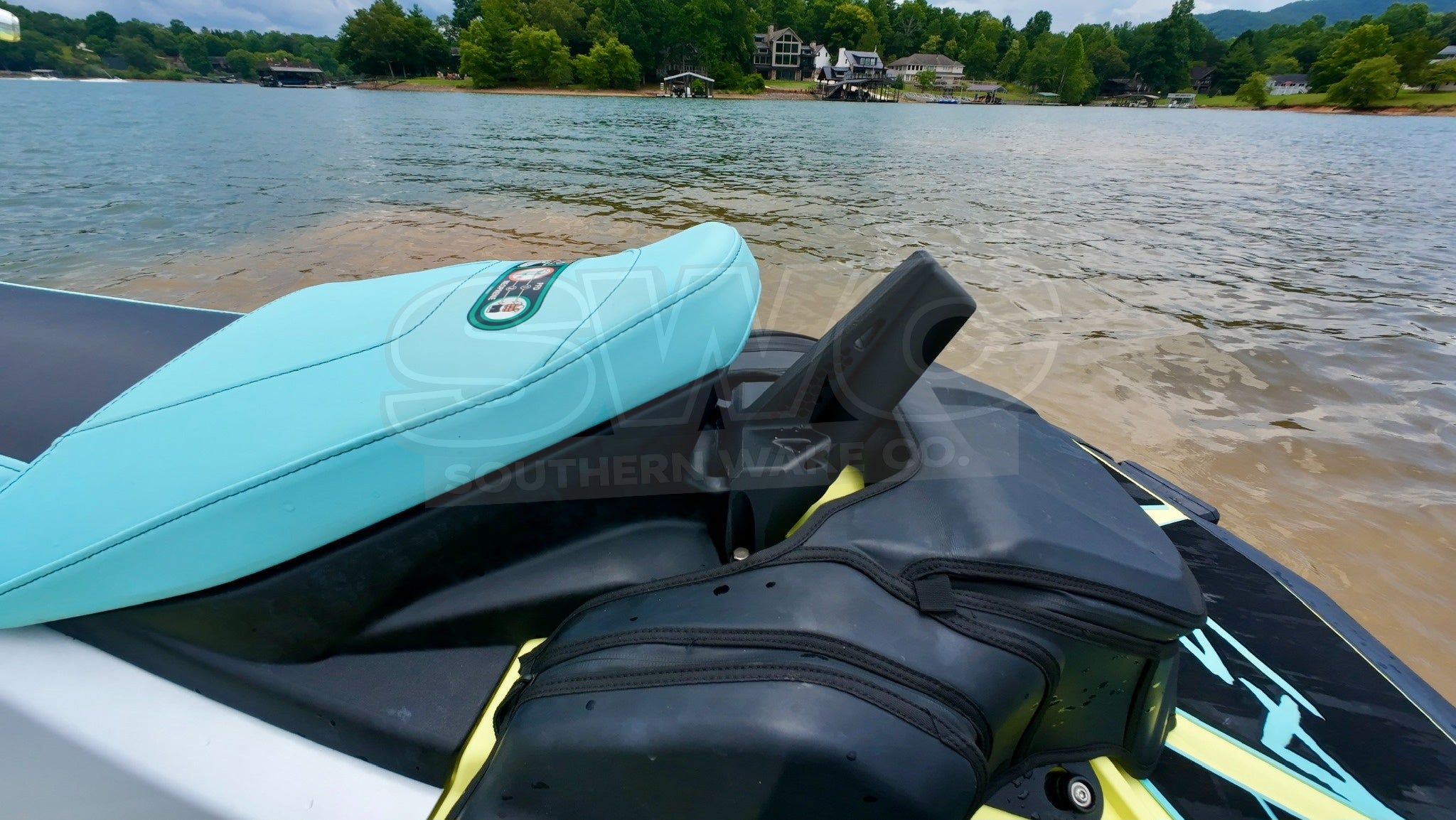 Yamaha Jet Blaster Rod Holder installed