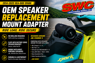 Seadoo Spark Speaker mount Spec sheet