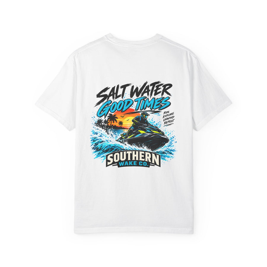 Saltwater Good Times Jet Ski T-Shirt | Southern Wake Co Tee