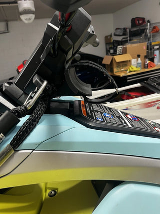 Yamaha Jet Blaster Speaker Mount installed