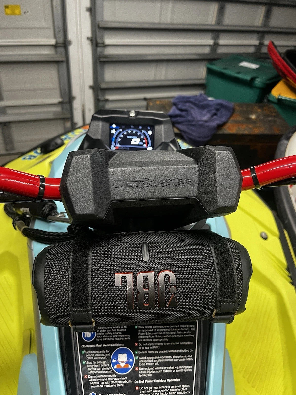 Yamaha JetBlaster Pro Speaker Mount for JBL Charge 5 & 6 Carbon PETG