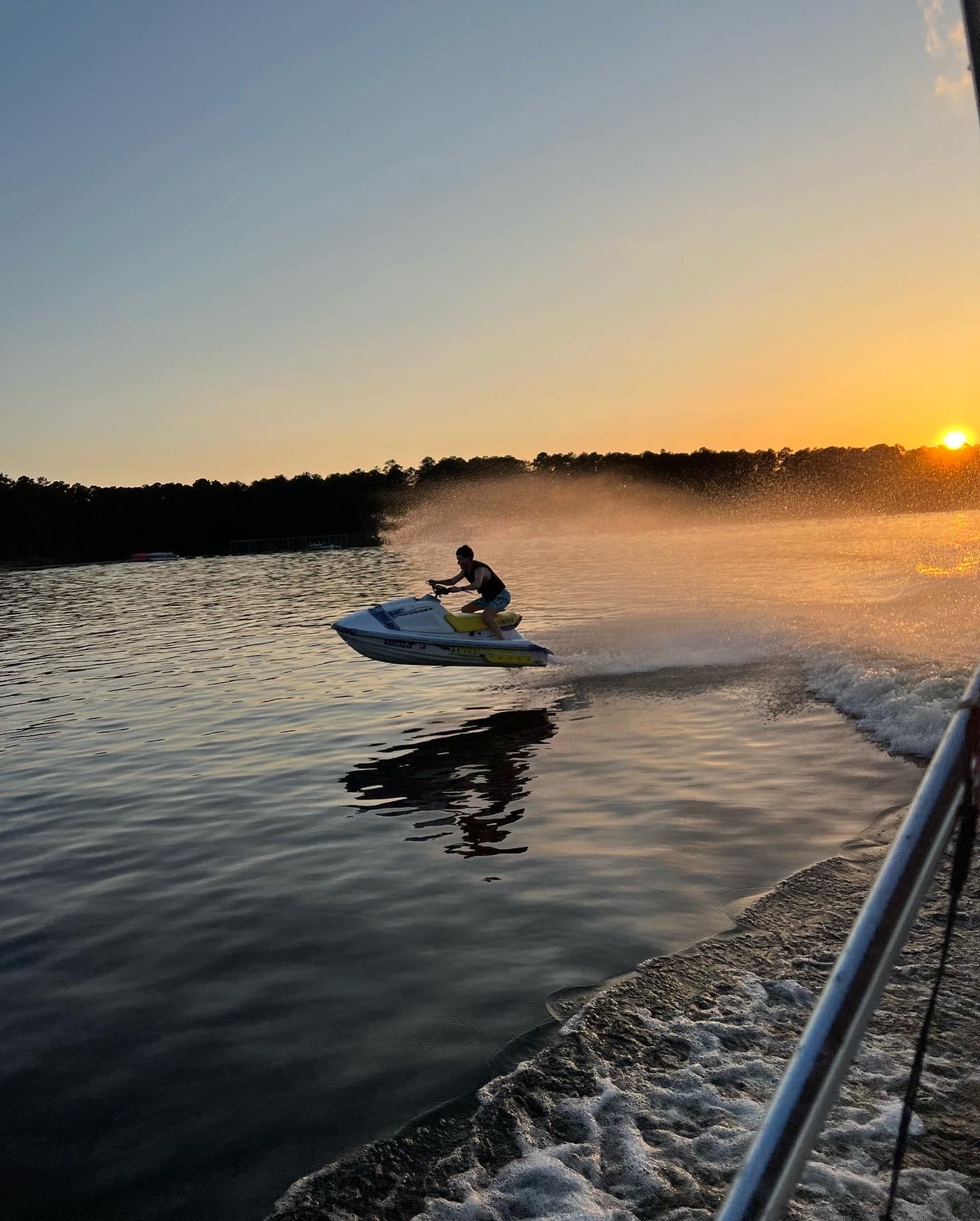 Yamaha Wave raider jumping late summer 