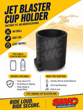Yamaha JetBlaster Cup Holder Bolt-On Carbon PETG Black Direct Fit