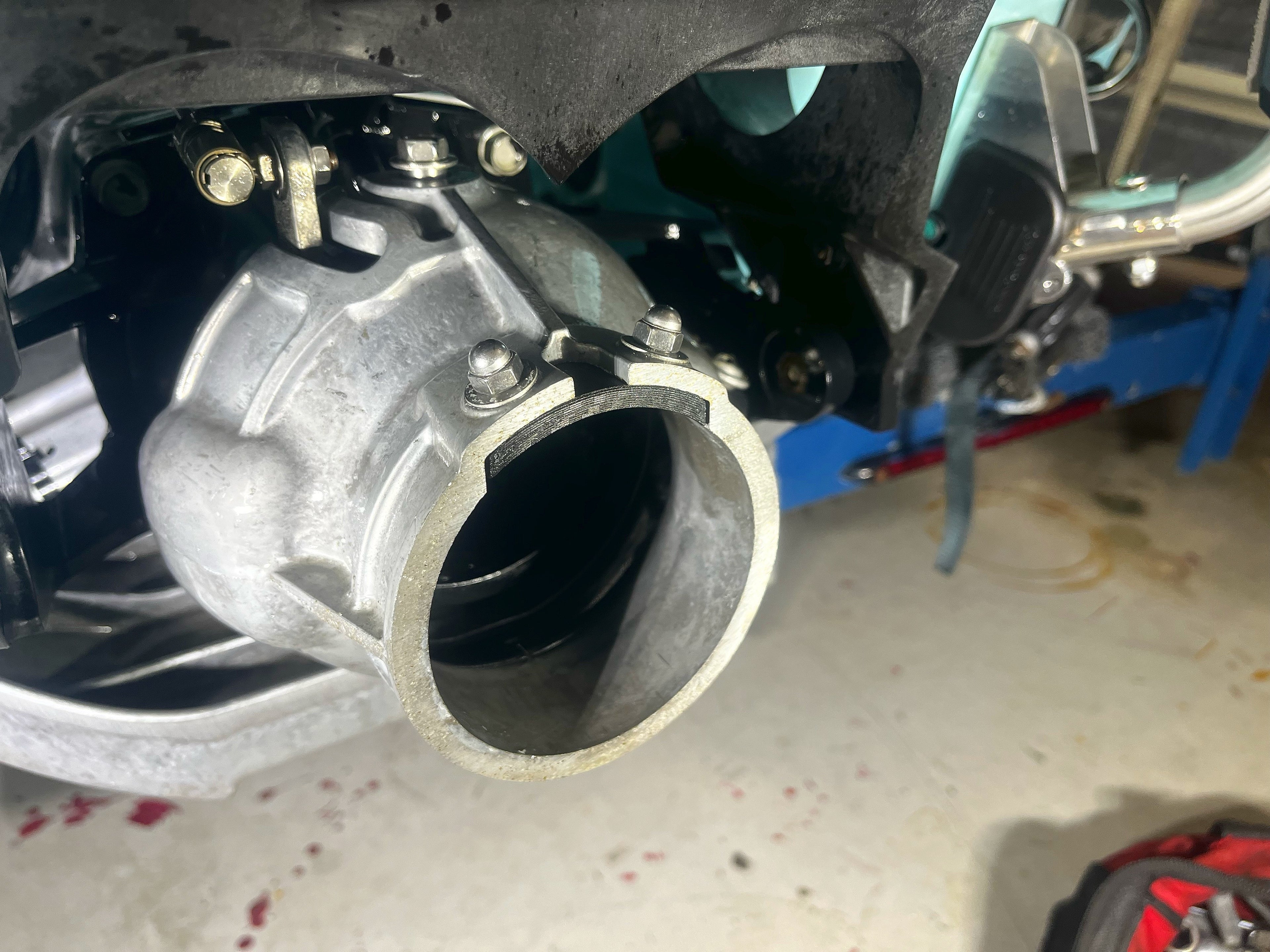 Yamaha Jet Blaster Visibility spout